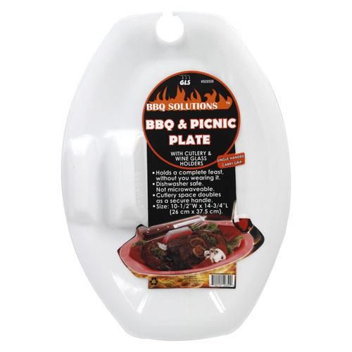 24 Pieces of Bbq & Picnic Plate