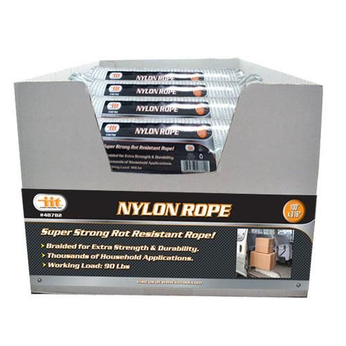 700ft Tarred Nylon #24 Twine | 240lb Tensile Strength Rope 