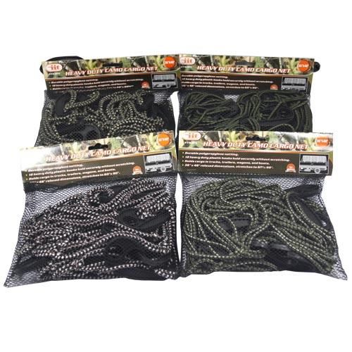 12 Pieces of Camo Cargo Net