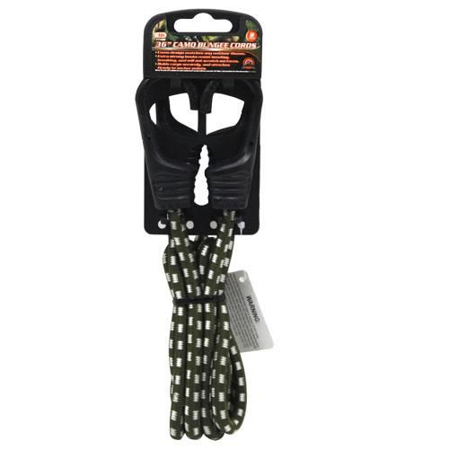 12 Pieces of Camo Bungee Cords