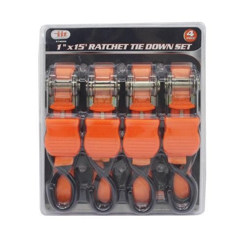 6 Pieces of Ratcheting Tie Down