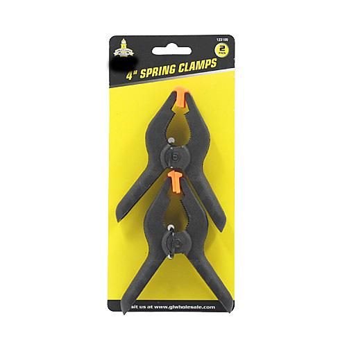 24 Pieces of 2 Pack Flex Jaw Spring Clamps