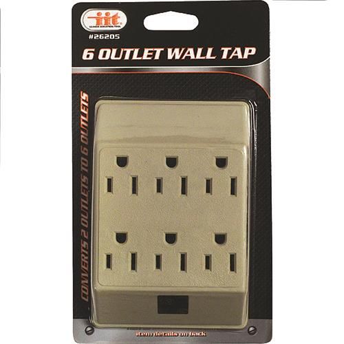 30 Pieces of 6 Outlet Wall Tap