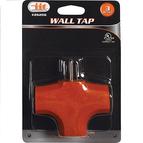 24 Pieces of 3 Outlet Wall Tap