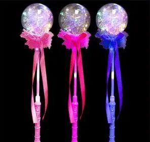 24 Pieces of Flashing Fairy Globe Wands