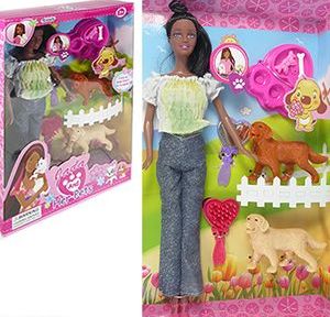 8 Wholesale 12 Piece Ethnic Jada And Her Pets Play Sets
