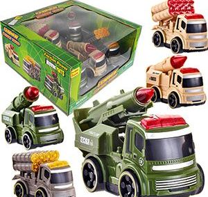 9 Wholesale 5 Piece Friction Powered Convoy Military Squad Vehicle Sets