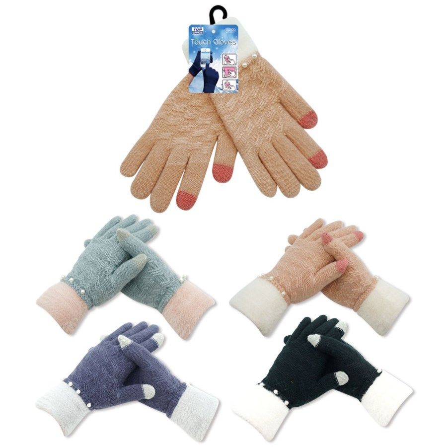 72 Pieces of Women's Touch Knit Glove