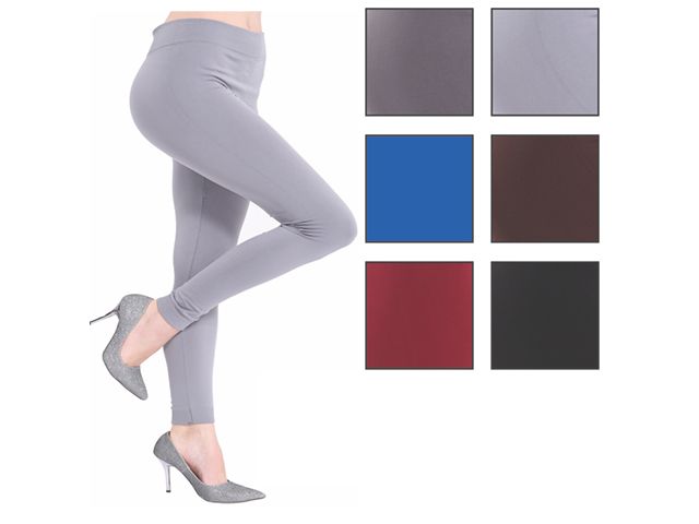 96 Pieces of Womens Fashion Fleece Lined Leggings