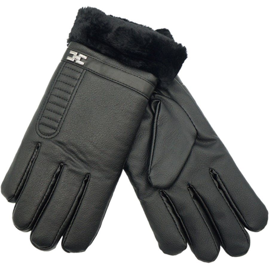 24 Pairs of Mens Lined Touch Gloves