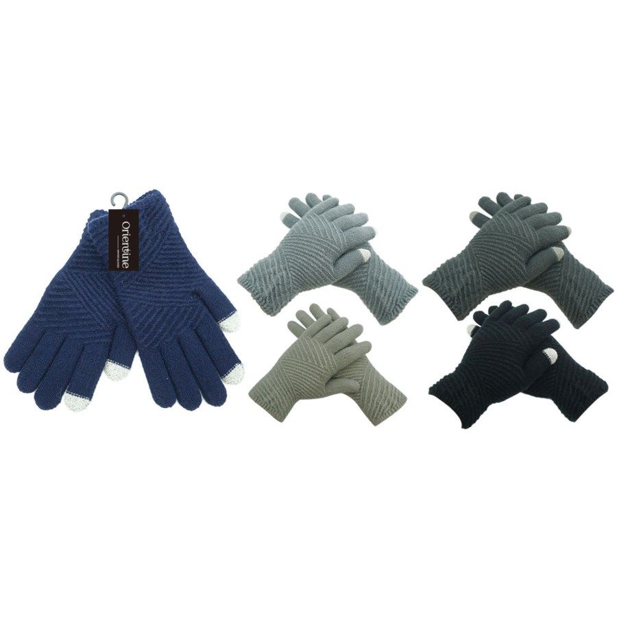36 Pairs of Knit Unisex Touch Glove