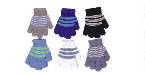 60 Pieces Toddlers Boys Winter Magic Glove Stretchy Warm - Kids Winter Gloves