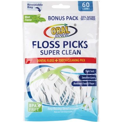 24 Pieces of 60 Count Floss Picks