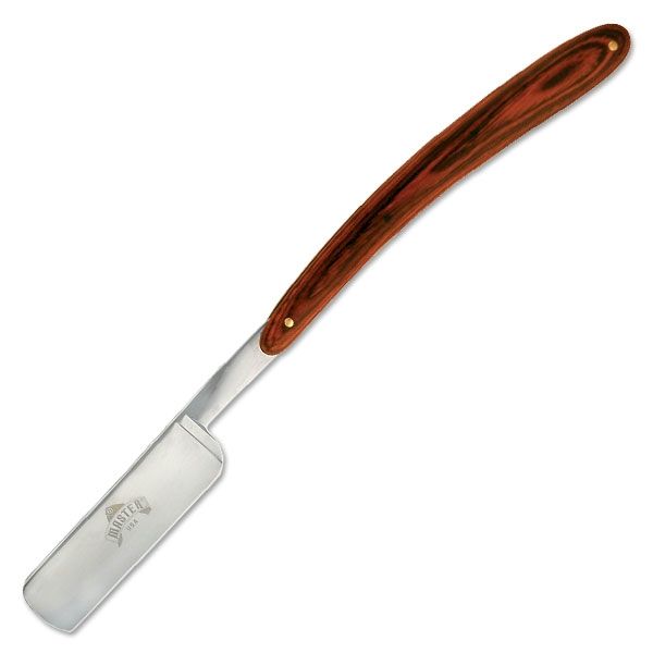 12 Pieces of Elegant Barber Razor with Pakkawood Handle