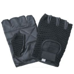5 Pieces of Black Mesh Fingerless Gloves