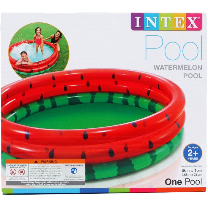 6 Pieces of 66"x15" 3 Ring Watermelon Pool