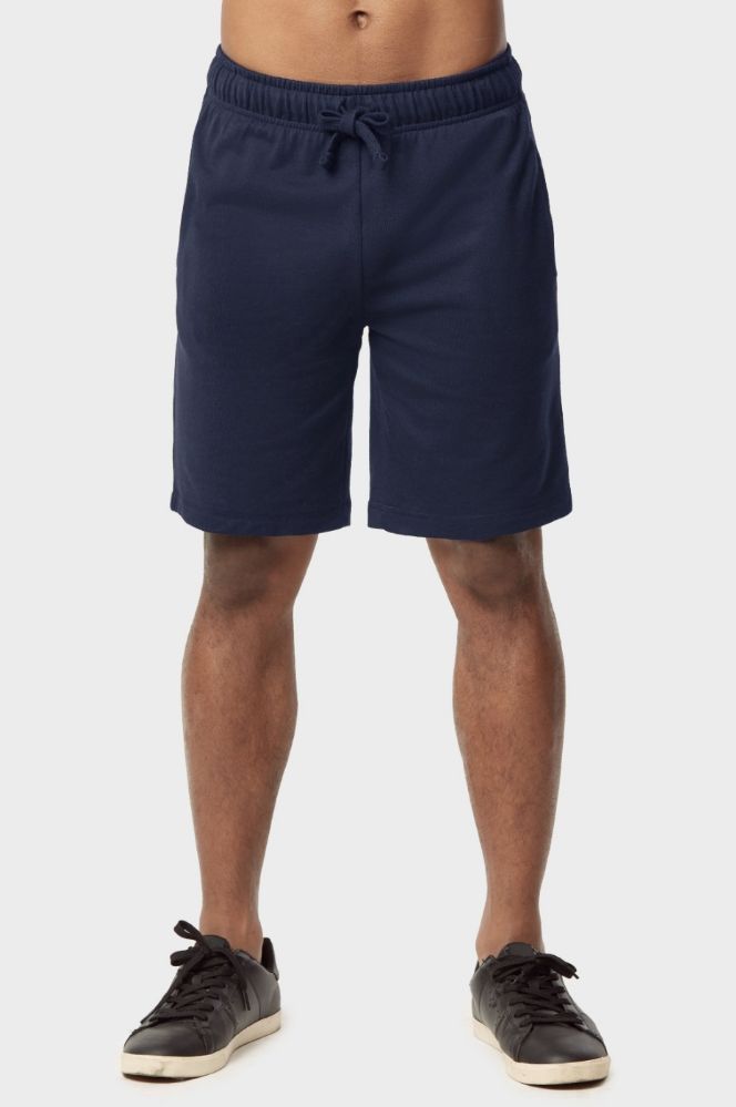 12 pieces of Knocker Mens Lightweight Terry Shorts In Navy Size Small