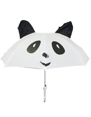72 Wholesale Children Umbrella Panda Printed