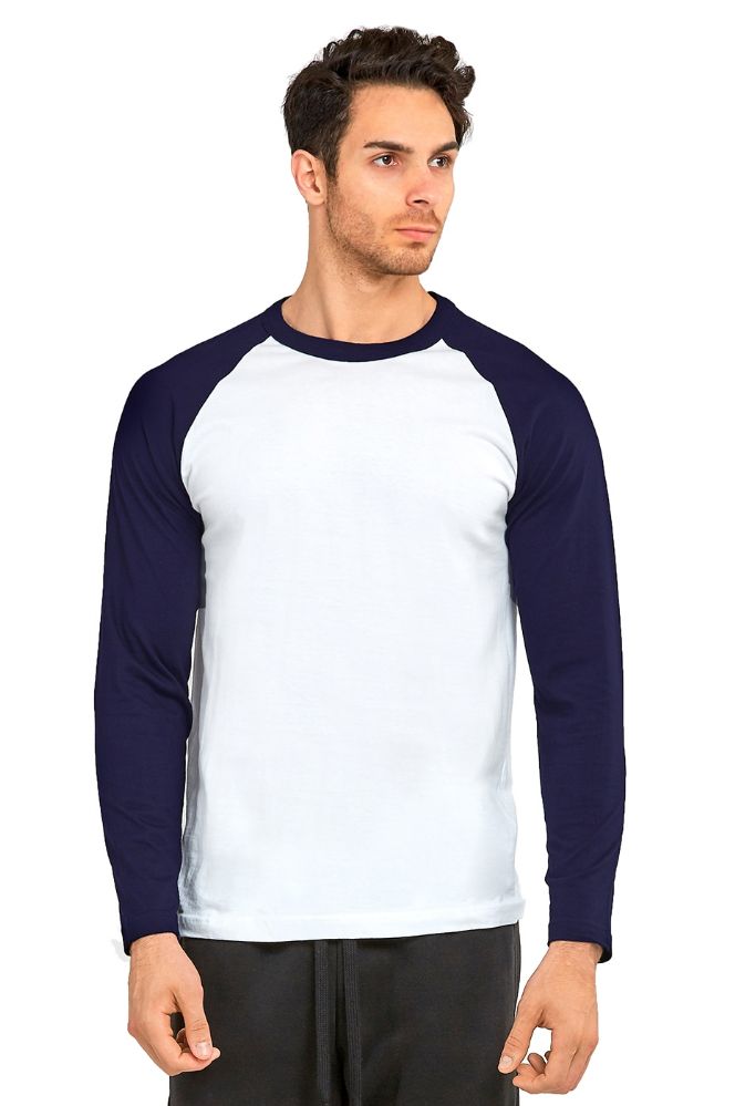 30 Wholesale Top Pro Men's Long Sleeve Baseball Tee Size Large In Navy ...