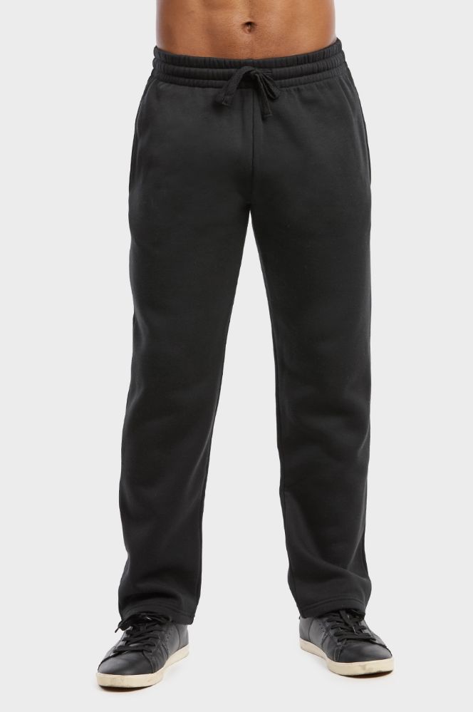 18 Pieces of Et Tu Mens Lightweight Fleece Sweatpants In Black Size Small
