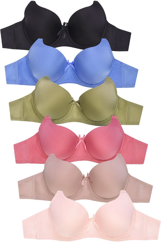 288 Pieces Sofra Ladies No Wire Cotton Bra Cup A - Womens Bras And Bra Sets  - at 