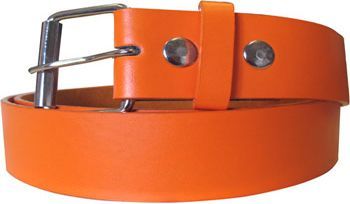 36 Pieces Mixed Size Orange Plain Belt - Belts