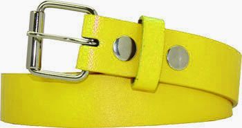 36 Pieces of Kids Fashion Yellow Belt