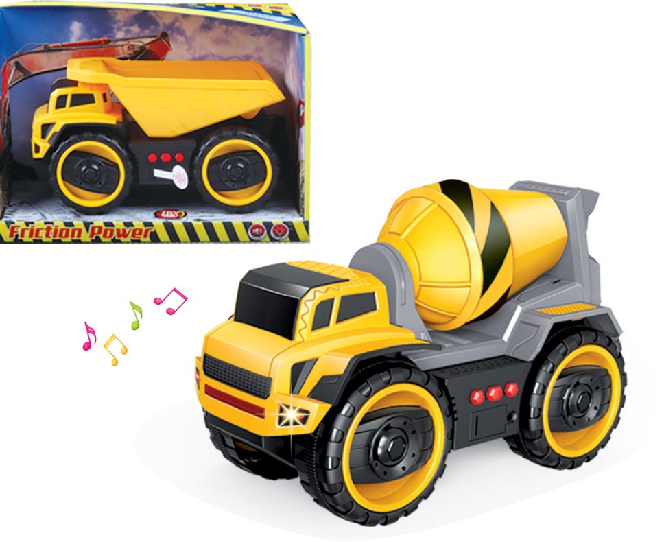 24 Wholesale Friction Construction Vehicle With Light And Sound
