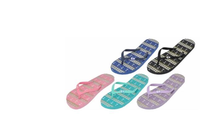 72 Wholesale Womens Slim Flip Flop Sandal