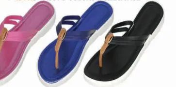 48 Wholesale Womens Flip Flops Sandal With Buckle