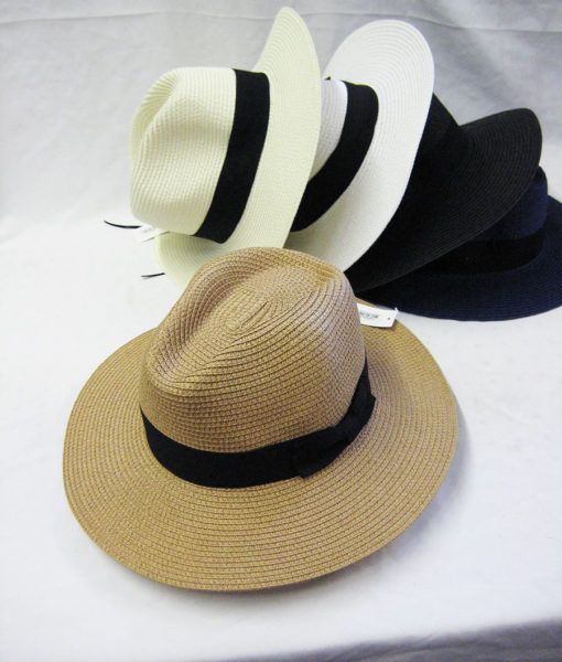 36 Wholesale Unisex Fashion Fedora Hat
