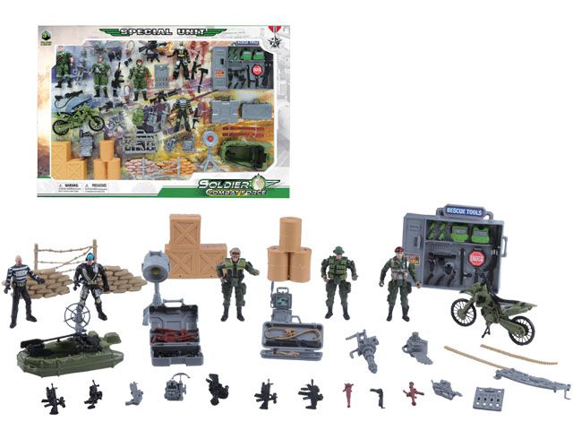 12 Wholesale Soldier Force Play Set