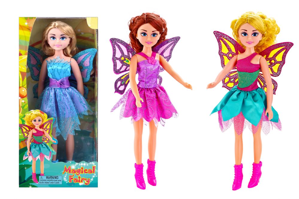 24 Wholesale Beauty Jumbo Fairy Doll