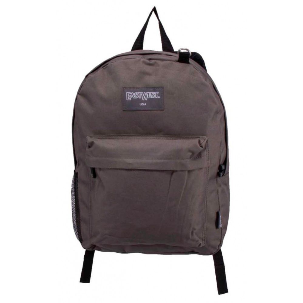 24 Wholesale Classic Kids Backpacks In Charcoal