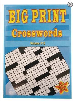 48 Wholesale Large Print 80pg Cross Word Puzzles