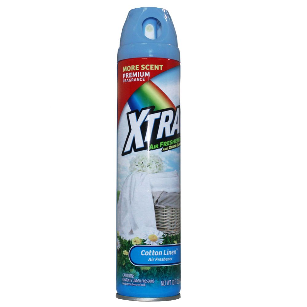 12 Pieces Xtra 10 Oz Aerosoal Cotton Linen Spray Air Fresheners at