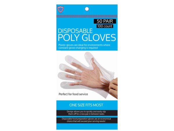 72 Wholesale 100 Pack Disposable Gloves