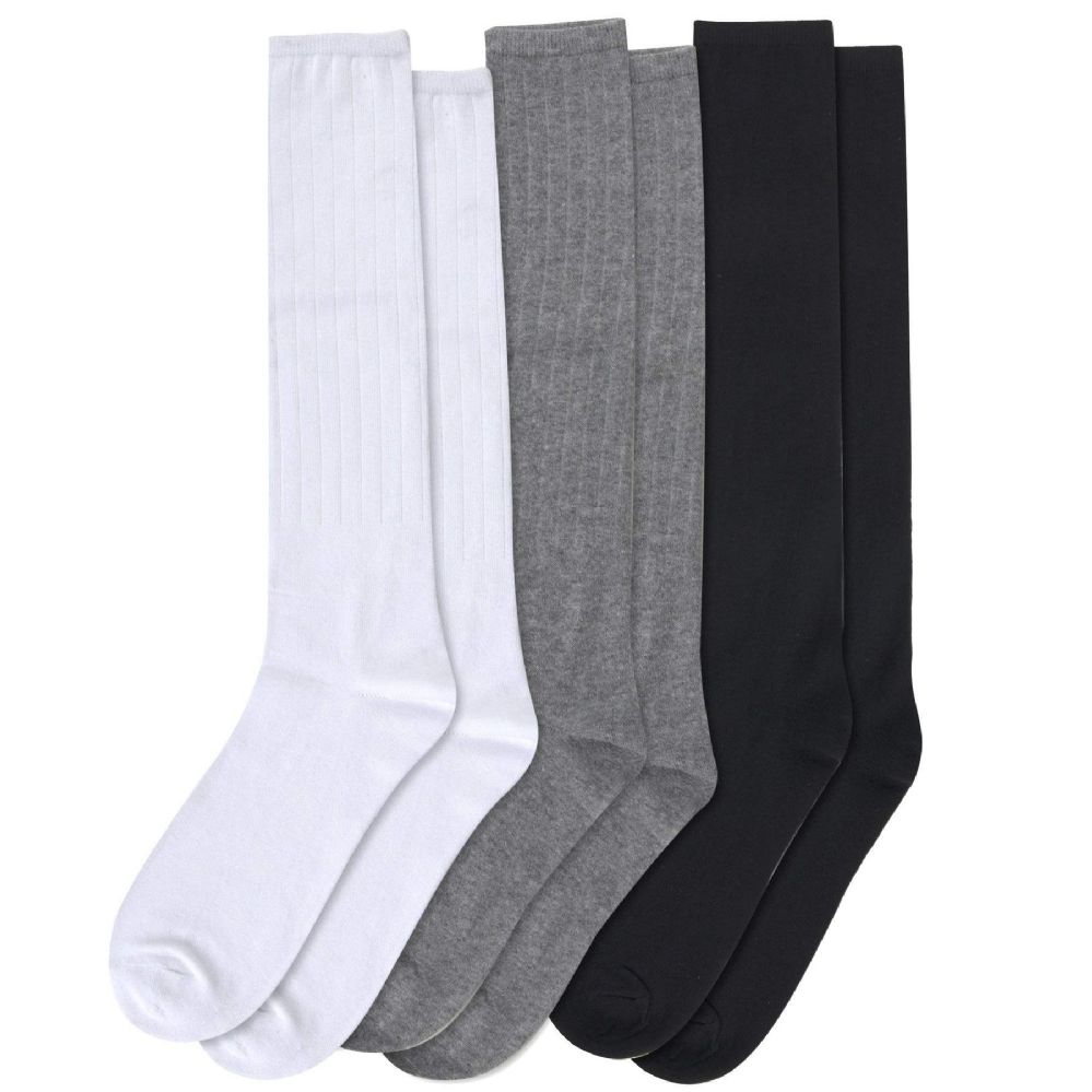 120 Pairs of Men's Tube Socks Solid Colors