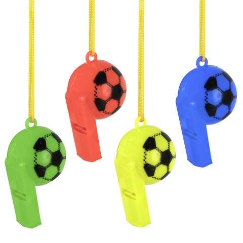300 Wholesale Soccer Whistle Necklace