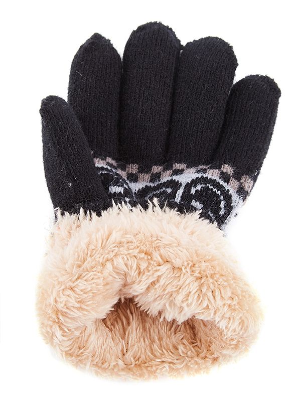 48 Pairs of Boys And Kids Fleece Gloves