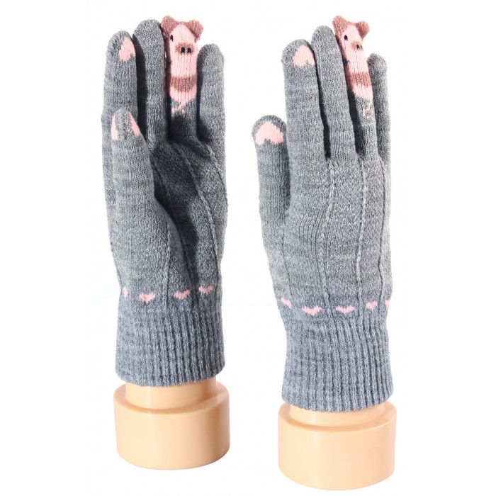 48 Pairs of Kids Gloves Animal Print