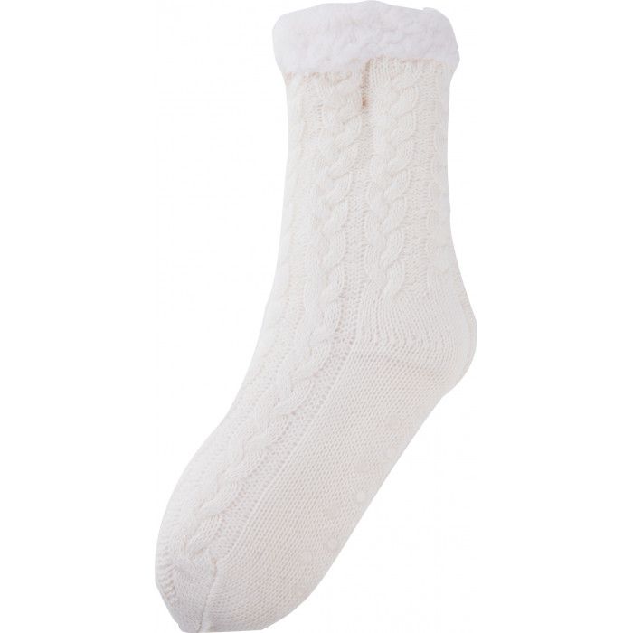 36 Pairs Ladies Room Socks Fur Lined - Womens Ankle Sock