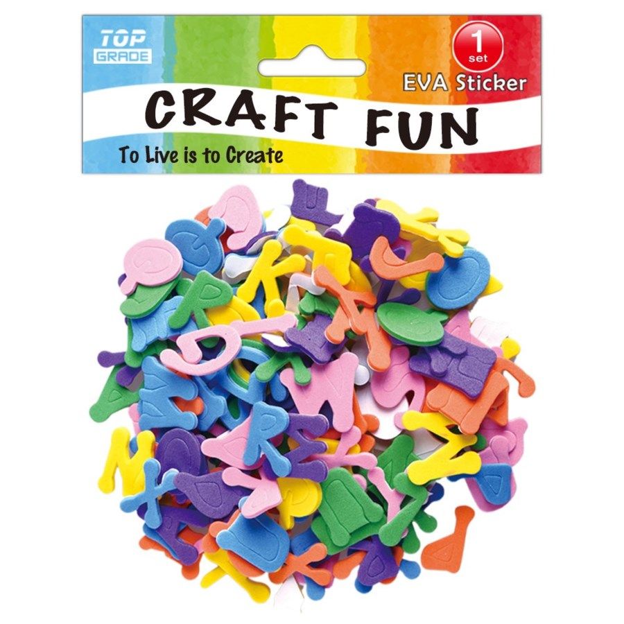 96 Pieces of Craft Letter And Figure