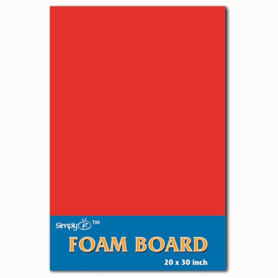 50 Wholesale Foam Board In Red - at - wholesalesockdeals.com