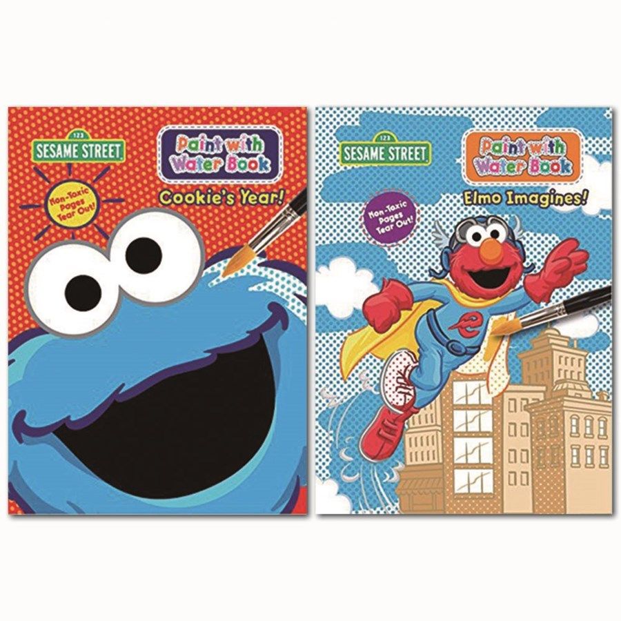 96 Wholesale Sesame Street Paint With Water