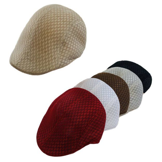 36 Pieces of Summer Mesh Golf HaT-Assorted Colors