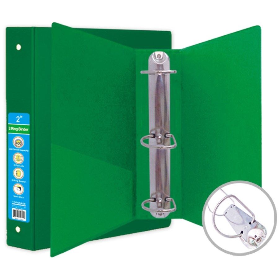 36 Wholesale Hard Cover Binder In Green