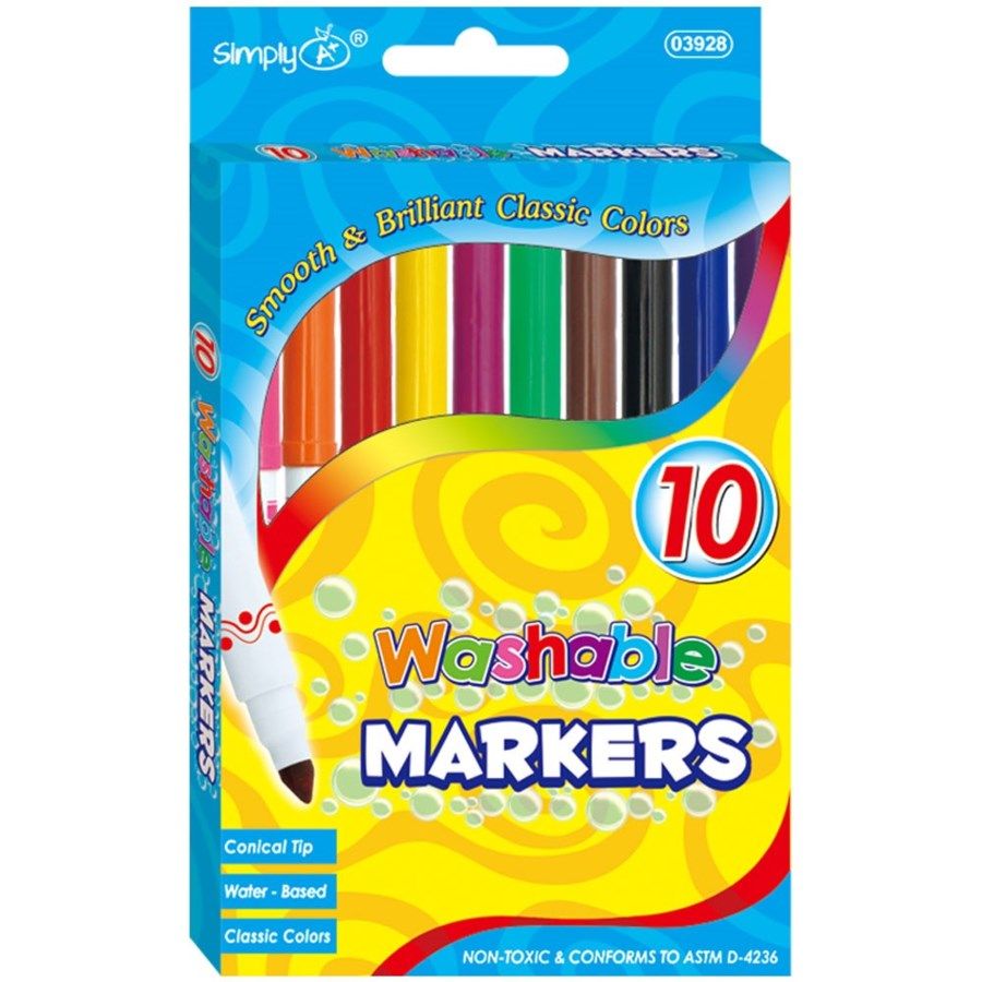 60 Pieces of Color Super Tip Washable Marker