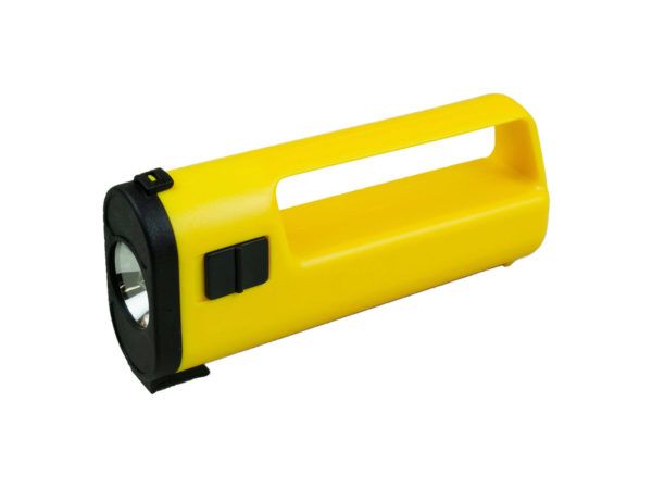 144 Pieces of Yellow Flashlight With Handle
