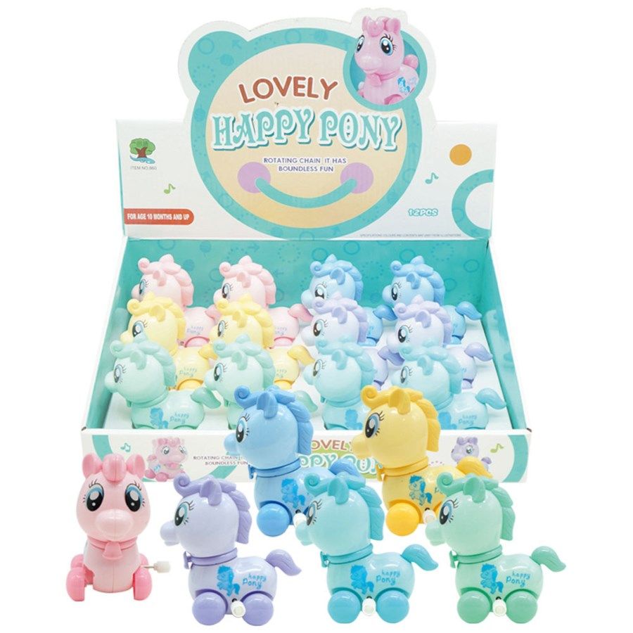 48 Wholesale Lovely Happy Pony Toy Unicorn